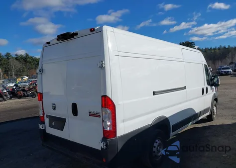 2020 Ram Promaster 3500 Cargo Van High Roof 159 Wb Ext из США, поврежденный, VIN 3C6URVJG1LE131666